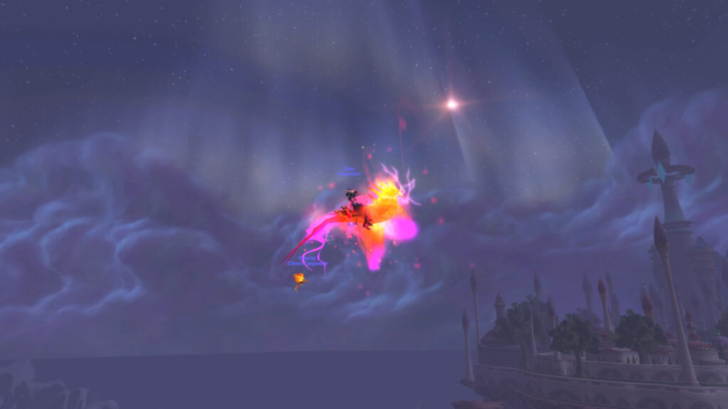 Flying in World of Warcraft
